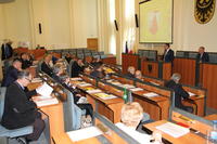 Sala obrad podczas Konwentu Przewodniczących Sejmików