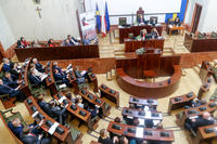 sala obrad podczas VII sesji Sejmiku