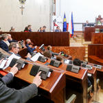 Głosowanie Radnych podczas sesji Sejmiku