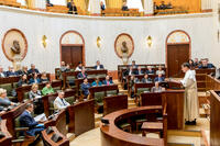 Sala obrad podczas XVII sesji Sejmiku
