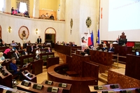 sala Sejmu podczas obrad na sesji
