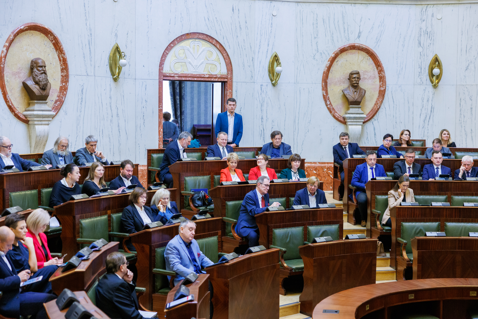 sala Sejmu podczas obrad Sejmiku Województwa